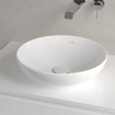 Villeroy & Boch Loop & friends vasque à poser - 42cm - ronde sans trop-plein blanc SW644075