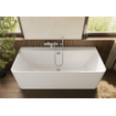 Villeroy & Boch COLLARO Baignoire avec tablier 180x80cm chrome Blanc SW354245