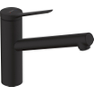Hansgrohe Zesis Mitigeur de cuisine monocommande 150 1jet noir mat SW730035
