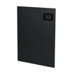 Eurom Alutherm Panneau infrarouge - 40x56cm - IP24 - 800watt - wifi - sol/mural - vertical - aluminium noir mat SW999840