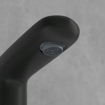 Villeroy & Boch Antao - Ensemble de robinet à 3 trous - avec bonde clic clac - noir mat SW974155