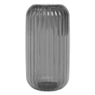 Astro Tacoma Single Grande Applique/Plafonnier - 230V - IP44 - cylindre - cannelé - verre fumé - chrome SW1569640