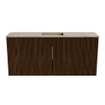 Mondiaz JOYA-DLUX 90cm toiletmeubel - kleur Walnut - Wastafel FAYE positie Midden Zonder kraangat kleur Arena. SW1424346