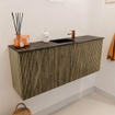 Mondiaz JOYA-DLUX 100cm toiletmeubel - kleur Dusk - Wastafel FAYE positie Midden 1 kraangat kleur Lava. SW1423251