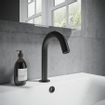 Crosswater mpro robinet de lavabo - avec capteur - noir mat SW762059
