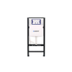 Geberit UP320 réservoir encastré avec cadre QeramiQ - commande frontale - double chasse - avec tapis isolant SW1381697