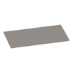 Brauer Ocean Slim Plan sous vasque - 80.4x46x1.8cm - Taupe mat SW445595