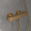 Villeroy & Boch Universal Taps & Fittings Douchethermostaat voor douche Hoekig - Brushed Gold (goud) SW974088