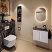 MONDIAZ TURE-DLUX Meuble de toilettes 60 cm Cale. EDEN lavabo Lava position droite. Avec 1 trou de robinet. SW1103707