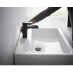 Hansgrohe Vernis Mitigeur lavabo 110 avec vidage noir mat SW651687