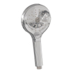 Brauer Chrome Carving Badkraan - douchegarnituur - handdouche rond 3 standen - carving knop - chroom SW1164673