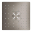 GROHE Rainshower SmartActive 310 Cube Hoofddouche - 31x31cm - 2 straalsoorten - wandarm 43cm - geborsteld hard graphite SW484621