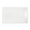 Xenz easy-tray 140x100x5cm rectangle acrylique blanc SW379406