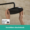 Hansgrohe Crometta Douche de tête 240 1jet mat noir SW793717