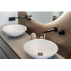 BRAUER Black Edition Wastafelmengkraan inbouw - rechte uitloop links - hendel kort smal - inclusief inbouwdeel - model B 1 - mat zwart SW385406