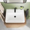 Grohe Dice Wastafelmengkraan - s-size - opbouw - trekwaste - mat zwart SW1440580