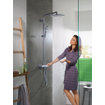 Hansgrohe Crometta e 240 1jet colonne de douche avec thermostat ecosmart chrome SW73207