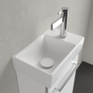 Villeroy & Boch Avento lave-mains 1 trou de robinet à droite sans trop-plein 36x22cm - Ceramic+ stone white SW445852
