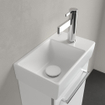 Villeroy & Boch Avento Lave-mains 36x22cm 1 trou de robinet droite sans trop-plein Ceramic+ Stone white SW445852