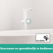 Hansgrohe Tecturis badkraan vrijstaand mat wit SW918409