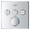 GROHE QuickFix Precision SmartControl Système de douche encastré - tête de douche Cube Vitalio SmartActive 310 - chrome. SW1120189