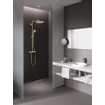 GROHE Euphoria XXL Colonne de douche avec robinet thermostatique et douche de tête Rainshower Cosmo 310 et douchette cool sunrise (or) SW98860