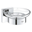 GROHE Start Cube Zeepschaal - met houder - wandmontage - chroom SW878196