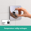 HansGrohe ShowerSelect Comfort Q Thermostat pour installation encastrée pour 1 système et sortie supplémentaire SW918101