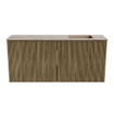 Mondiaz JOYA-DLUX Meuble de toilette 90cm - couleur Dusk - Vasque FAYE position Droite Sans trou de robinet couleur Arena SW1425753