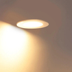 QAZQA Blanca Spot encastrable - 9x9cm - LED incluse - variation en 3 étapes - IP44 - blanc mat SW1187213