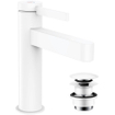 Hansgrohe Finoris Mitigeur lavabo coolstart 110 bonde à clapet blanc mat SW651457