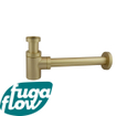 FugaFlow Eccelente Sobrado Siphon lavabo bas laiton brossé SW1124135