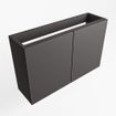 Mondiaz FOWY fonteinonderkast - 70x22x50cm - 2 deuren - push to open - softclose - Dark Grey SW1016821