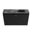 MONDIAZ TURE-DLUX Meuble de toilettes 80 cm Urban. EDEN lavabo Lava position droite. Sans trou de robinet. SW1103637