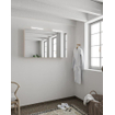 Mondiaz CUBB Armoire de toilette - 120x70cm - 2 portes - Linen (Blanc) SW410971