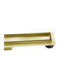 FugaFlow Efficiente Anta caniveau de douche - 90cm - avec grille - avec bride - or brossé SW1451449