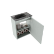 MONDIAZ TURE-DLUX Meuble de toilettes 40 cm Greey. Lavabo EDEN Lava position gauche. Avec 1 trou de robinet. SW1103821
