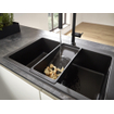 Hansgrohe Talis 1-gr mitigeur de cuisine 210 bec extractible sBox noir mat SW528860