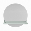 Mondiaz SPOT Miroir de salle de bains - rond 50cm - tablette de miroir - couleur Greey SW1235533