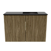 Mondiaz JOYA 60cm meuble de toilette - couleur Dusk - Vasque FAYE position Droite 1 trou de robinet couleur Urban. SW1421636