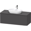 Duravit D-neo Meuble sous vasque 120x55x45.9cm 1 tiroir Graphite mat SW641015