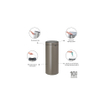 Brabantia Touch Bin Afvalemmer - 30 liter - kunststof binnenemmer - platinum SW1117314