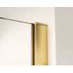 Fortifura Galeria Douche à l'italienne - 80x200cm - verre clair - Laiton brossé SW876742