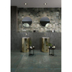 SAMPLE Ceralto Briano Urban Vloer- en wandtegel 100x100cm 8.5mm gerectificeerd R10 porcellanato Verderame SW914547