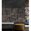 Terravito Dalora carreau mural et de sol - 60x60cm - 9mm - carré - rectifié - effet béton - noir mat SW536640