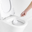 Brabantia ReNew Brosse de toilette - sur pied - support - blanc SW237223