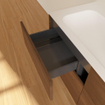 Villeroy & Boch Finion wastafelonderbouwkast - met 4 laden 119.6X59.1X49.8cm - v. meubelwast. 4164 C5/C1/C2/CB walnoot SW106680