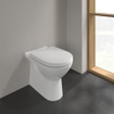 Villeroy & Boch O.novo WC sur pied à fond creux avec connexion dessous céramique Blanc 0124165
