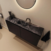 MONDIAZ TURE-DLUX Meuble toilette - 100cm - Urban - EDEN - vasque Lava - position centrale - 1 trou de robinet SW1103639