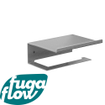 FugaFlow Efficiente Acces Toiletrolhouder - plateau - geborsteld RVS SW1123736